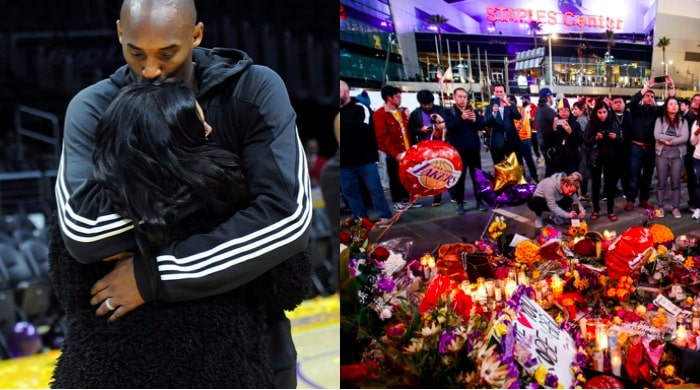 demande de vanessa bryant au staples center