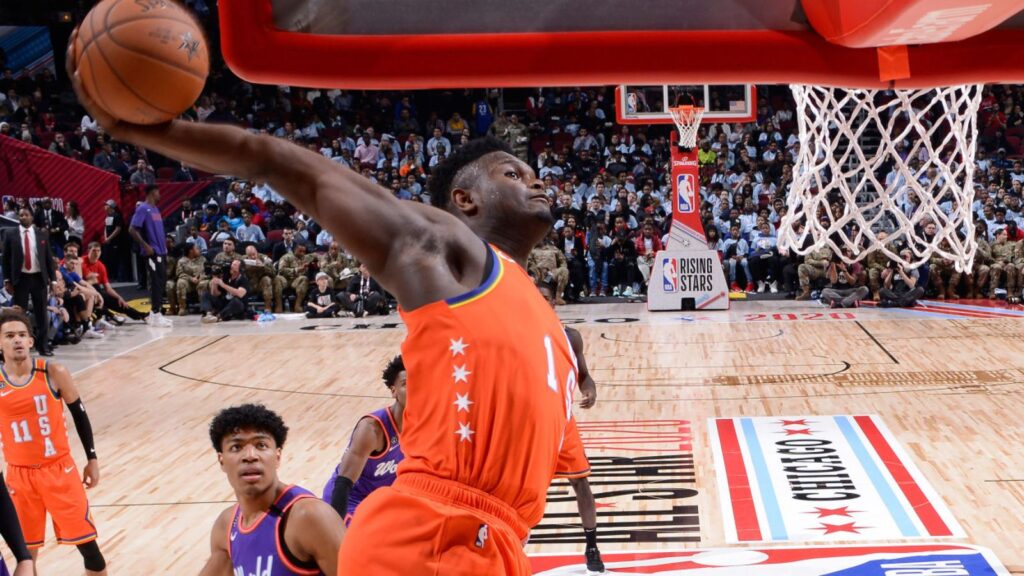 Zion Williamson Rising Stars Challenge