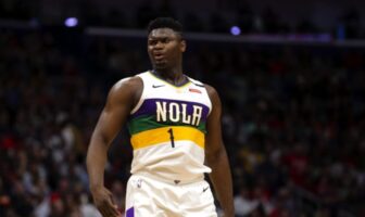 NBA – Le classement des 25 joueurs actuels les plus lourds Zion Williamson lors du match opposant les New Orleans Pelicans et l’Oklahoma City Thunder, le 13 février 2020