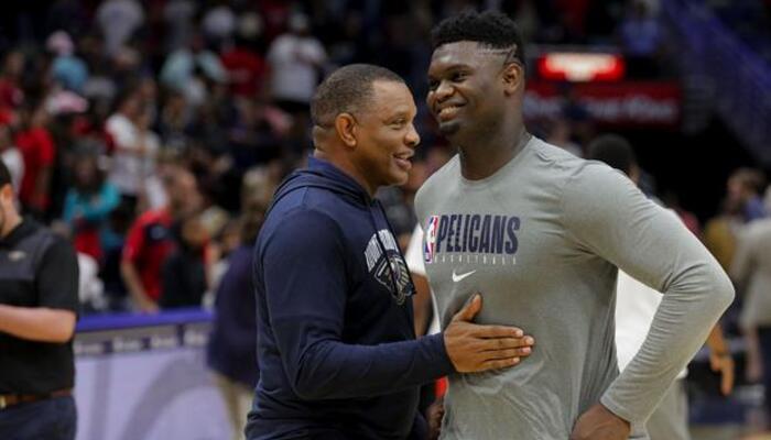 La promesse du coach des Pels à Zion Williamson