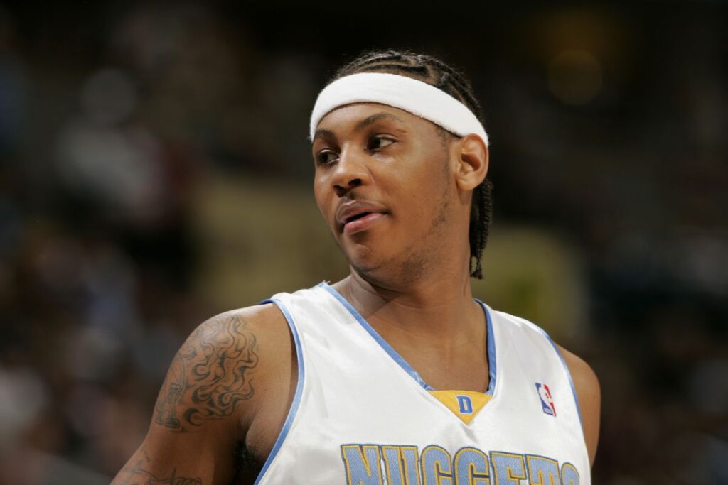 Carmelo Anthony rookie chez les Denver Nuggets