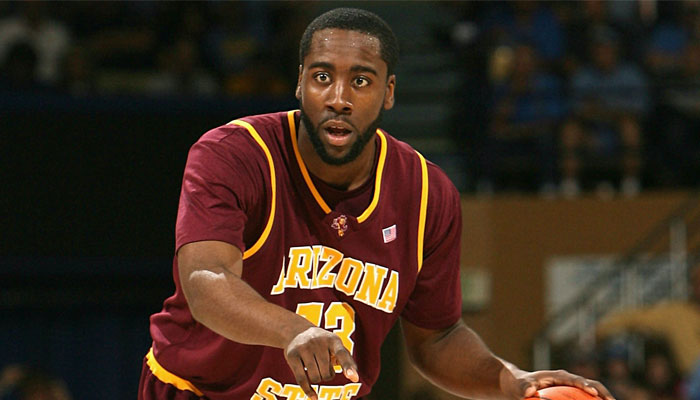 James Harden en 2009 sous le maillot d'Arizona State