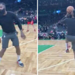NBA – Le move inédit de James Harden à l’échauffement !