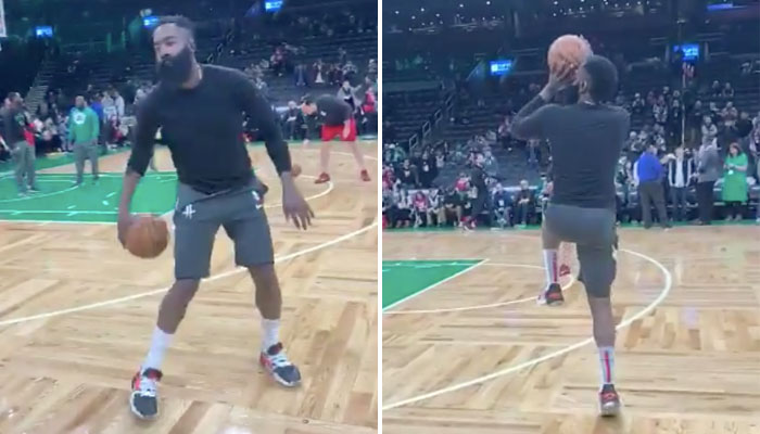 James Harden a sorti un nouveau Bové inédit avant le match face aux Celtics