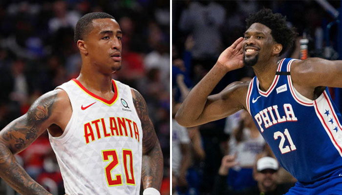 John Collins a été sauvagement repris par Joel Embiid sur la toile