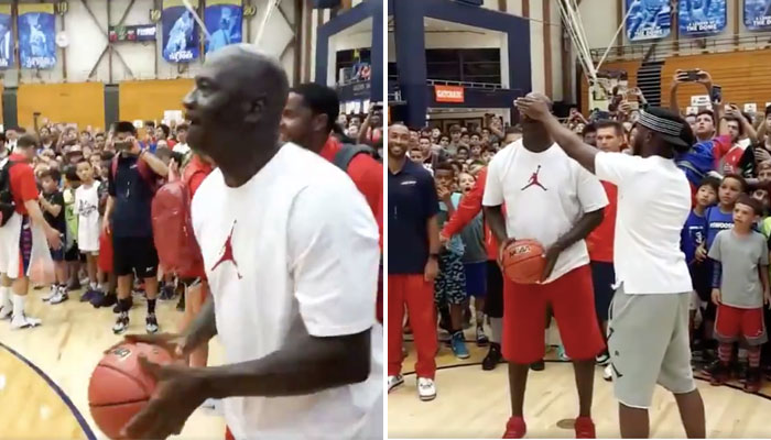 Michael Jordan avait l'occasion de faire gagner des Jordans gratuites à tous les enfant d'un camp de basket