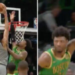 NBA – La petite provocation de Marcus Smart après un gros contre sur Jarrett Allen