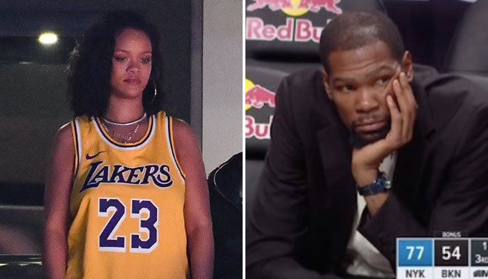 Rihanna a envoyé un beau tacle à Kevin Durant sur Instagram