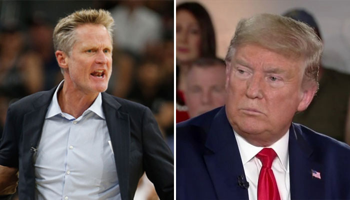 Steve Kerr a eu un petit mot à l'égard de Donald Trump