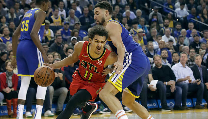 Trae Young a nommé les 3 meilleurs défenseurs de la ligue, dont Klay Thompson