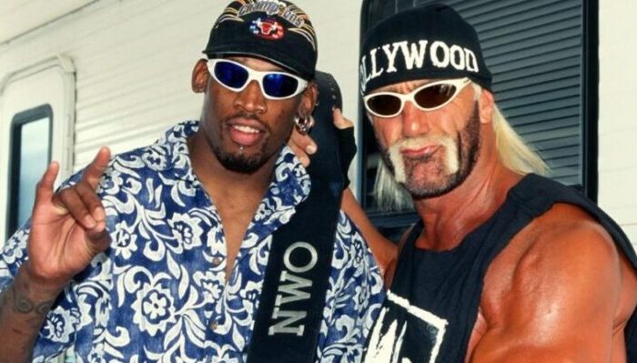 Dennis Rodman et Hulk Hogan