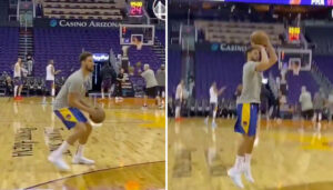 NBA – Klay Thompson enchaîne les missiles à l’entraînement des Warriors