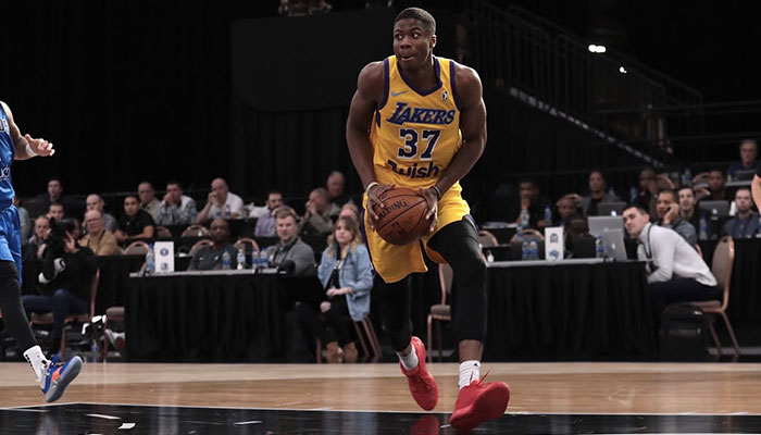 Kostas Antetokounmpo lors du match opposant les South Bay Lakers aux Agua Caliente Clippers