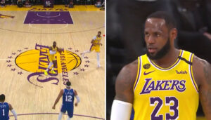 NBA – LeBron se prend pour Curry et sanctionne encore du logo !