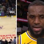 NBA – LeBron explique ses missiles récents depuis le logo