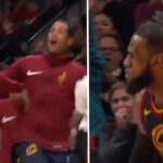 NBA – 15 mars 2018 : LeBron signe un des plus gros posters de sa carrière