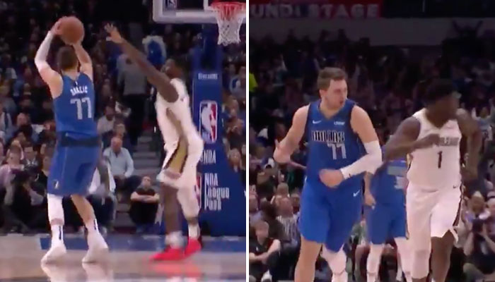 Luka Doncic met à l'amende Zion Williamson et remporte son duel !