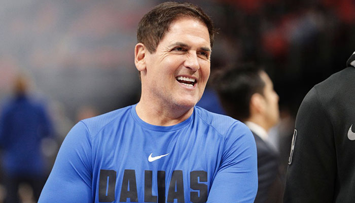 Mark Cuban lors d’un match des Dallas Mavericks