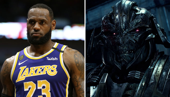 LeBron James est un déception transformers