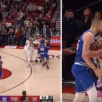 NBA – CJ McCollum et Alex Len en viennent aux mains !