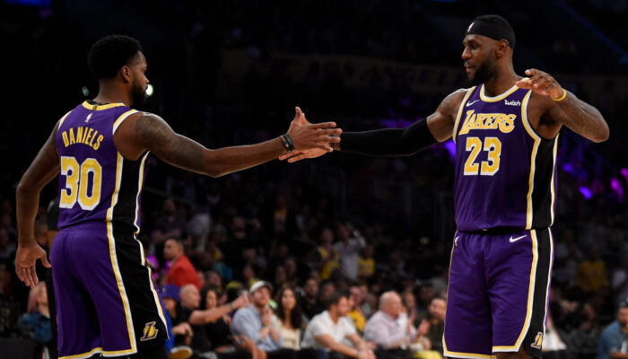 LeBron et Troy Daniels