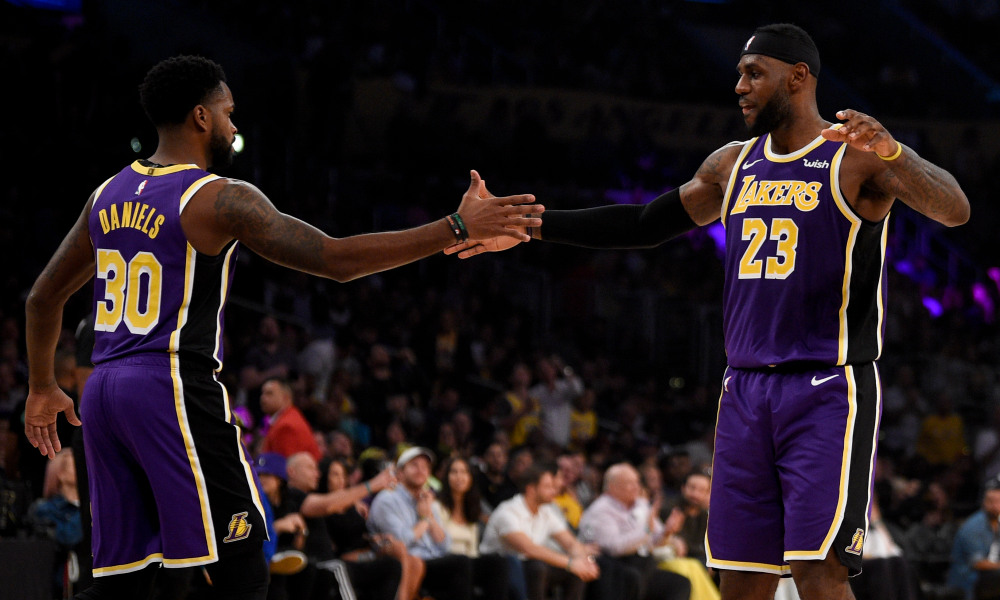 LeBron et Troy Daniels