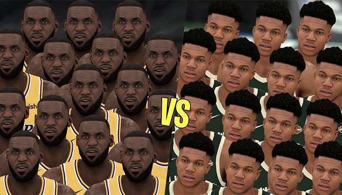 NBA - 15 LeBron vs. 15 Giannis, quelle équipe gagne ?