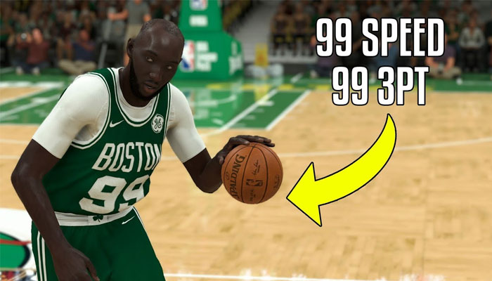 Un YouTube a boosté les stats de Tacko Fall dans 2K20