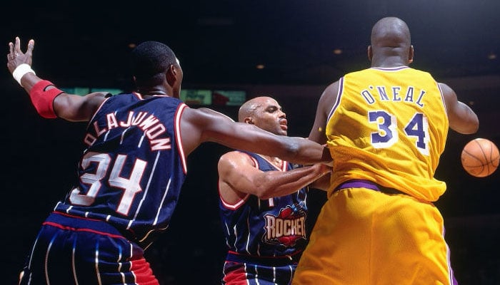 Shaquille O'Neal et Hakeem Olajuwon sont deux des meilleurs n°34 de l'histoire