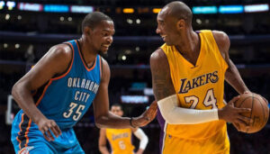 NBA – Kevin Durant dévoile pourquoi il se « ch*ait dessus » face à Kobe Bryant