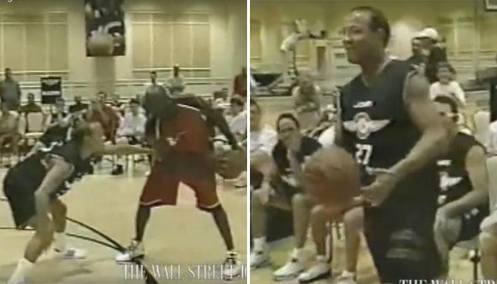 Michael Jordan battu par un inconnu dans un camp de basket