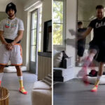 NBA – Steph Curry se lance dans un challenge… et craque complètement !