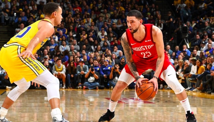 austin rivers face à stephen curry