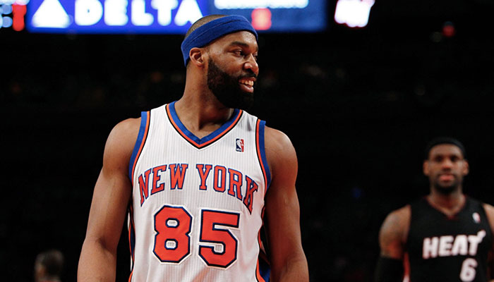 Baron Davis sous le maillot des New York Knicks