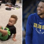 NBA – La séquence géniale entre Steph Curry et son fils