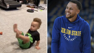 NBA – La séquence géniale entre Steph Curry et son fils