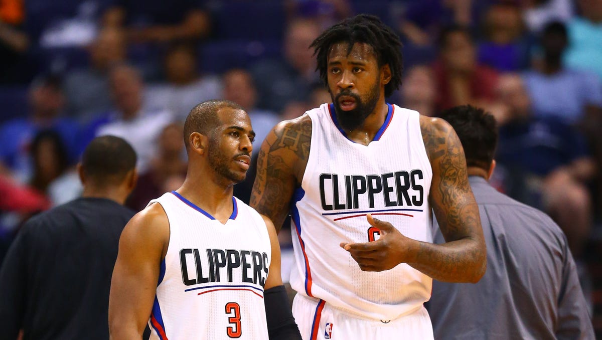 Chris Paul et DeAndre Jordan