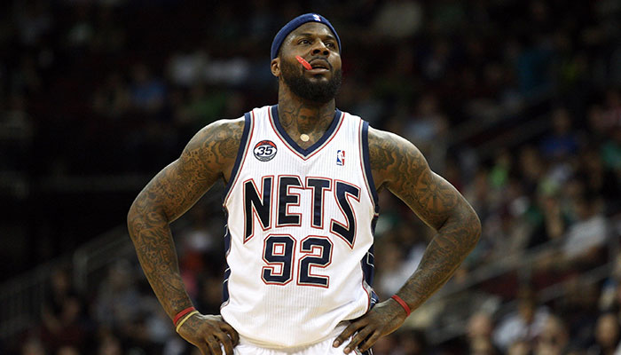 DeShawn Stevenson sous le maillot des New Jersey Nets