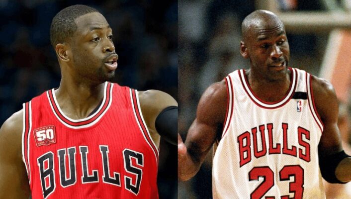 Dwyane Wade et Michael Jordan