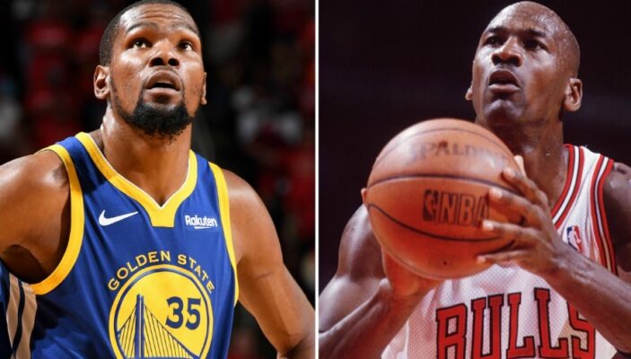 Kevin Durant et Michael Jordan