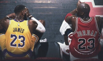 NBA – « Michael Jordan veut protéger son héritage de LeBron James » LeBron James et Michael Jordan sur le banc
