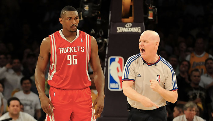 Metta World Peace sous le maillot des Houston Rockets