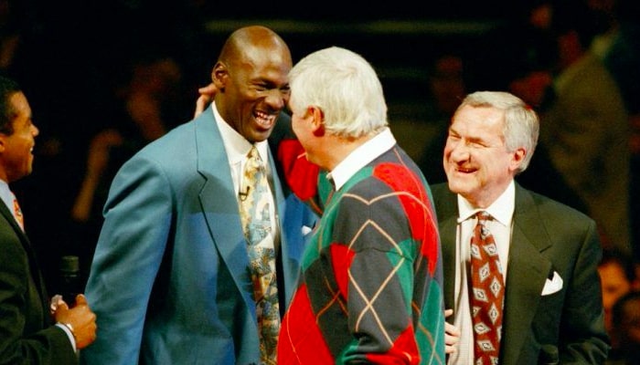 Michael Jordan et Bobby Knight