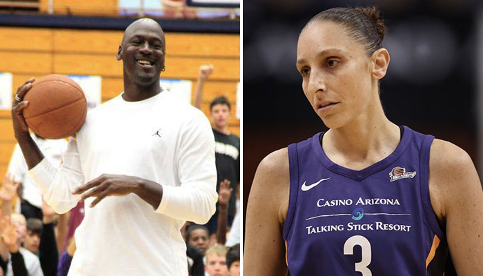 Michael Jordan et Diana Taurasi