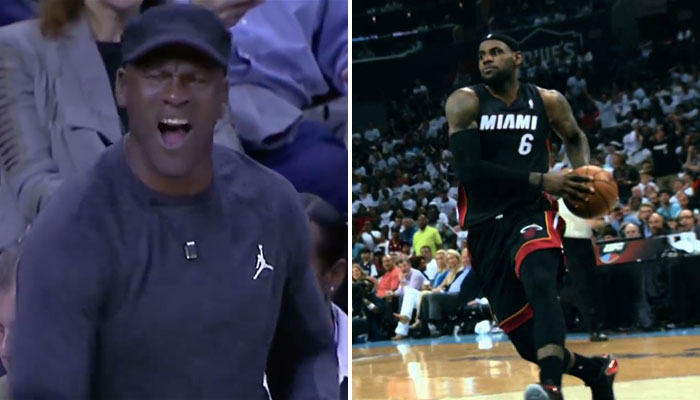 NBA - Les deux fois où LeBron a provoqué Michael Jordan