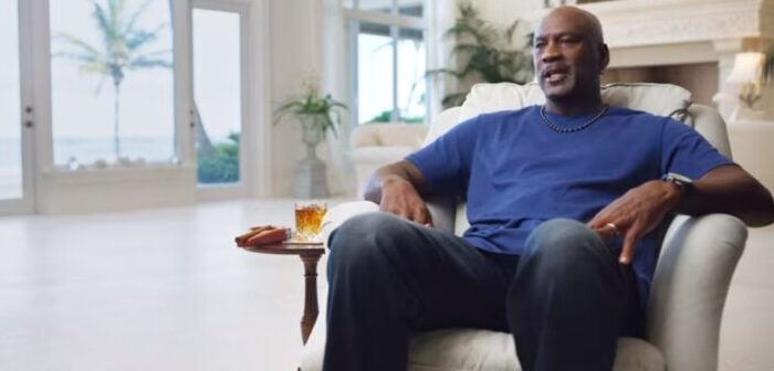 Michael Jordan durant The Last Dance