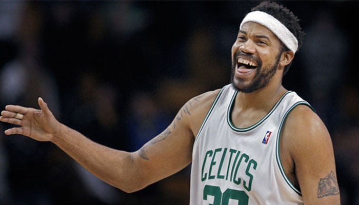 Rasheed Wallace sous le maillot des Boston Celtics