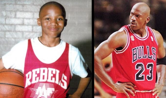 Russell Westbrook et Michael Jordan