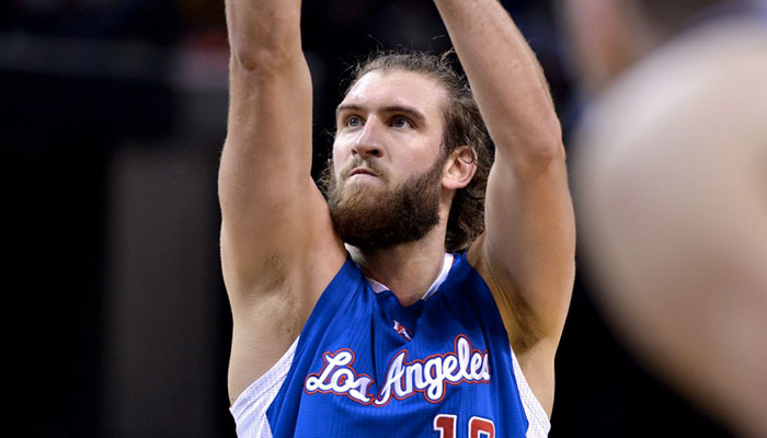 Spencer Hawes sous le maillot des Los Angeles Clippers