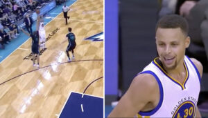 NBA – Quand Steph Curry balançait 14 points en 2 minutes sur Batum et les Hornets !